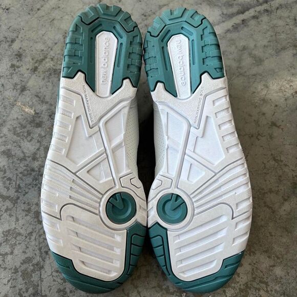 New Balance 550 White Green Sneakers Women’s 9 / Men’s 7.5 BBW550BI - Picture 8 of 8